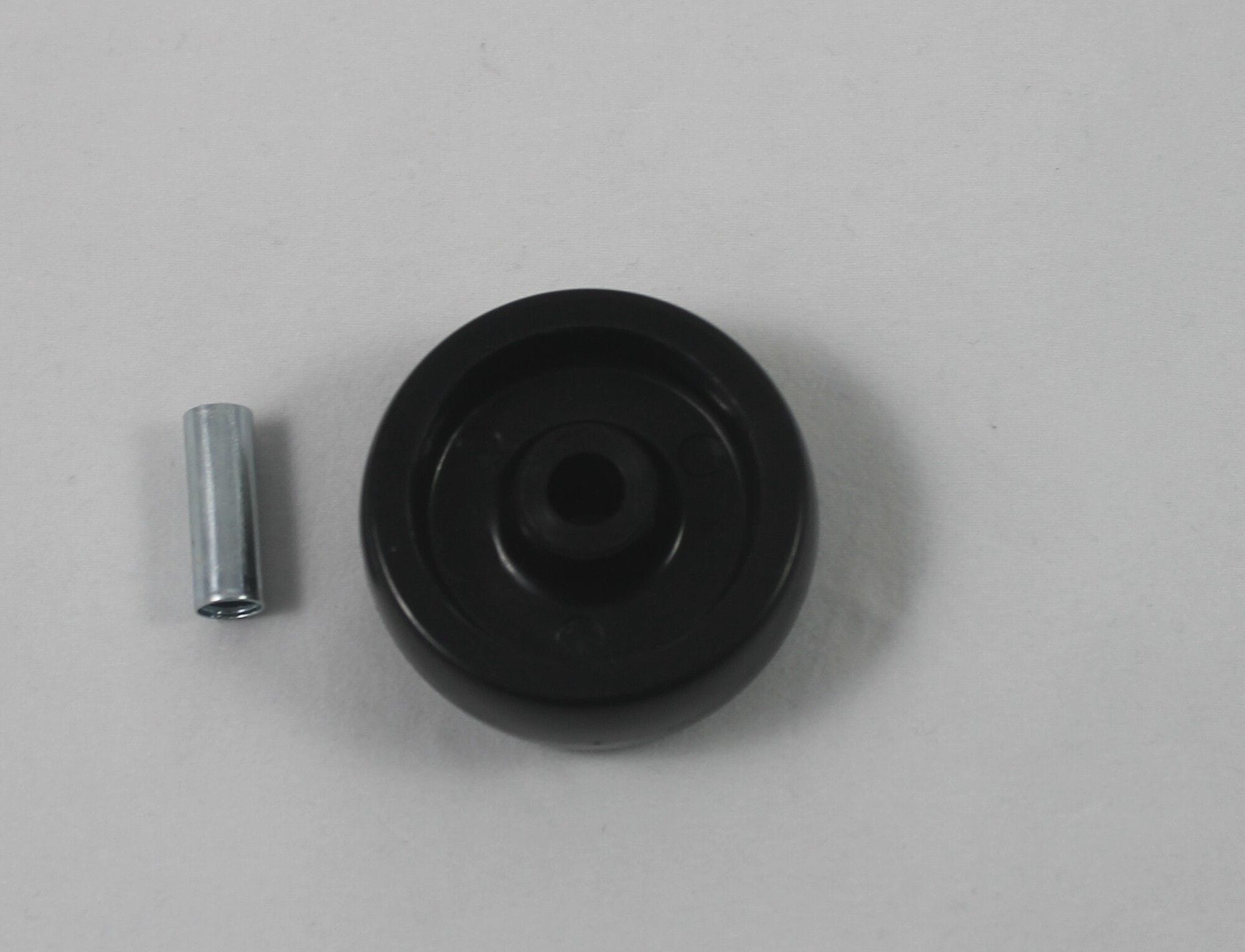 50mm Solid Nylon Wheel 1/4 inch Axle Diameter