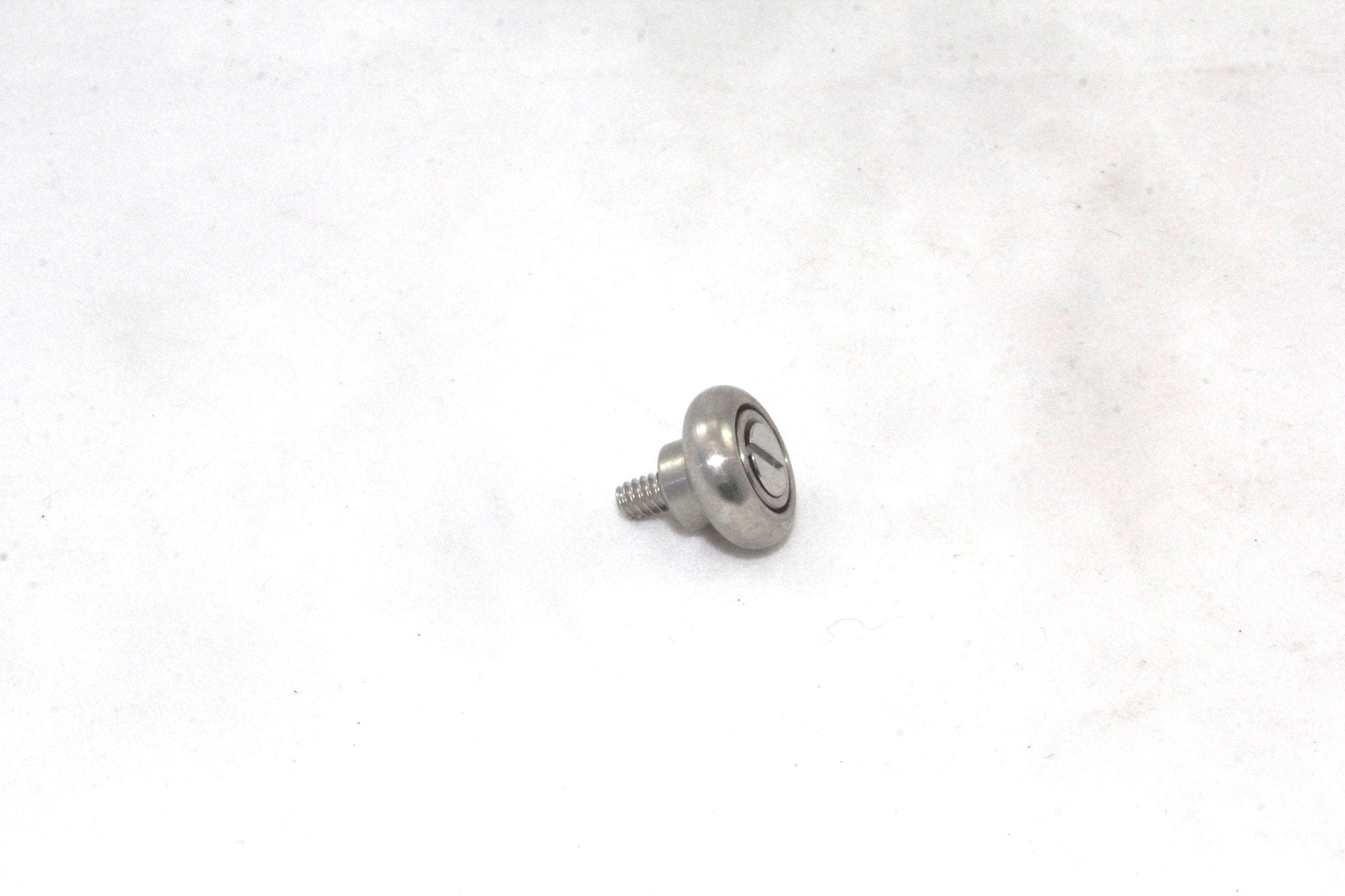 S26 series stainless steel roller (OD Roller 19.5mm x 6.5mm) 16mm long x 3/16 counter sunk screw