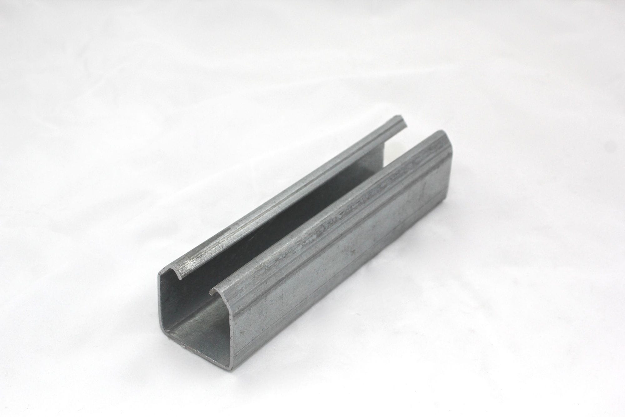 Omge Galvanised Steel Track for 2 Wheel Carriage Rollers x 5800mm