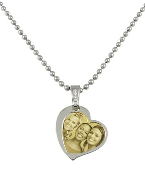 Related Image Contemporary Heart (no cover) Pendant