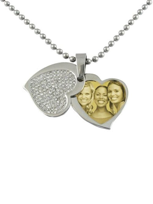 Related Image Contemporary Heart (with cover) Pendant