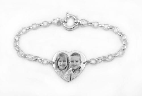 Main Image Silver Heart Bracelet