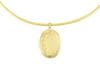 Thumbnail Locket Oval 9ct Yellow Gold