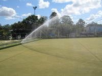 Commercial irrigation system in Brisbane