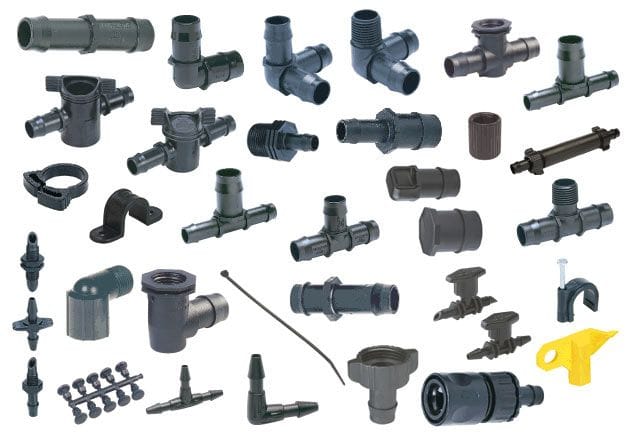 Micro-irrigation system fittings