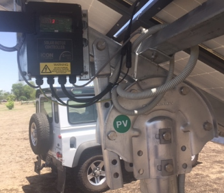 Solar Bore Pump set up Solar Bore Pump set up