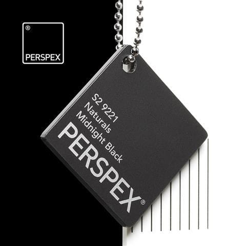 Perspex® Naturals Midnight Black