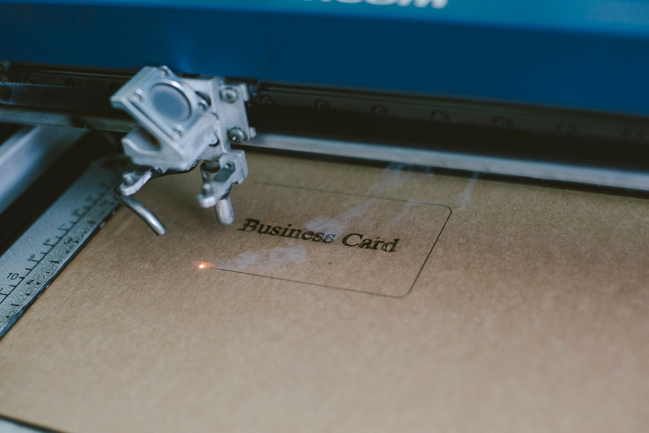 Laser Engraving Business Card Gold Coast