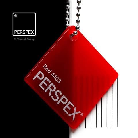 Red 4403 Perspex