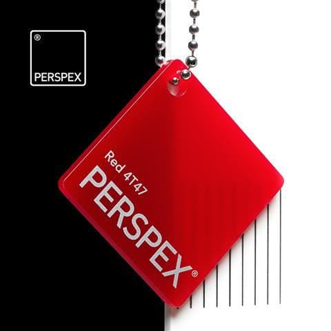 Red 4T47 Perspex