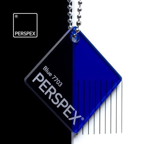 Blue 7703 Perspex