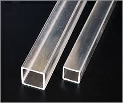 Clear Acrylic Square Tube