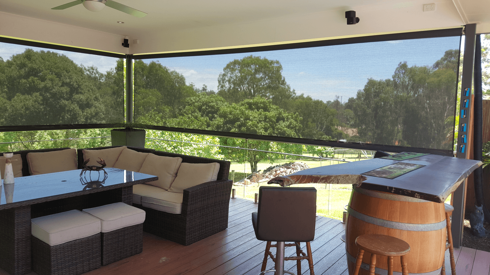Outdoor Tension Blinds 4 Outdoor Tension Blinds Image -6296bee05e41d
