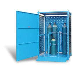 Single Sided Security Gas Cylinder Store - 6 Cylinders