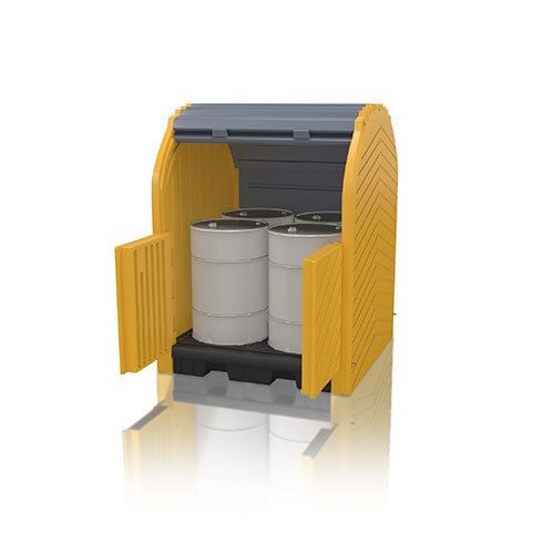 Polyethylene Modular Hardtop 4 Drum Bund *POA*