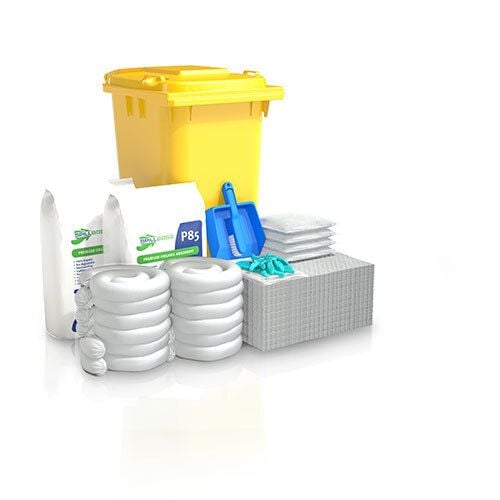 240 ltr Standard Oil & Fuel Wheelie Bin Spill Kits