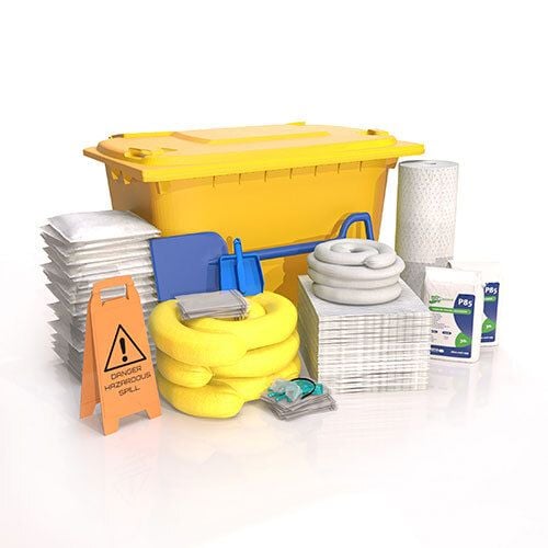 660 ltr Oil & Fuel Wheelie Bin Spill Kit Refill
