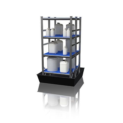 Double Depth Bunded Shelving