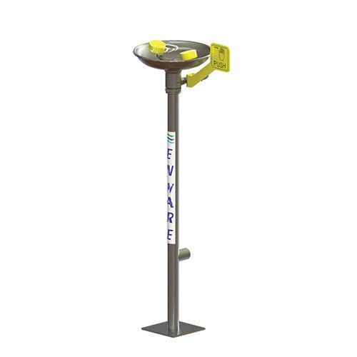 Free Standing Eye Face Wash Hand Operated - Stainless Steel