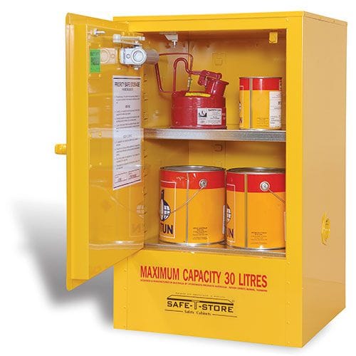 Flamstores® 30 ltr Under Bench Oxidising Agent Storage Cabinet