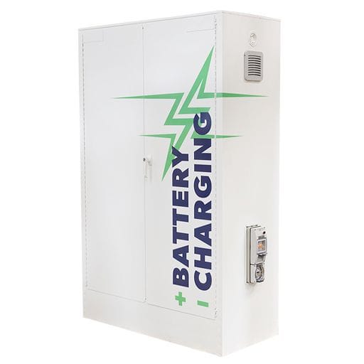 Flamstores® 8 Outlet Lithium Ion Battery Charging Cabinet