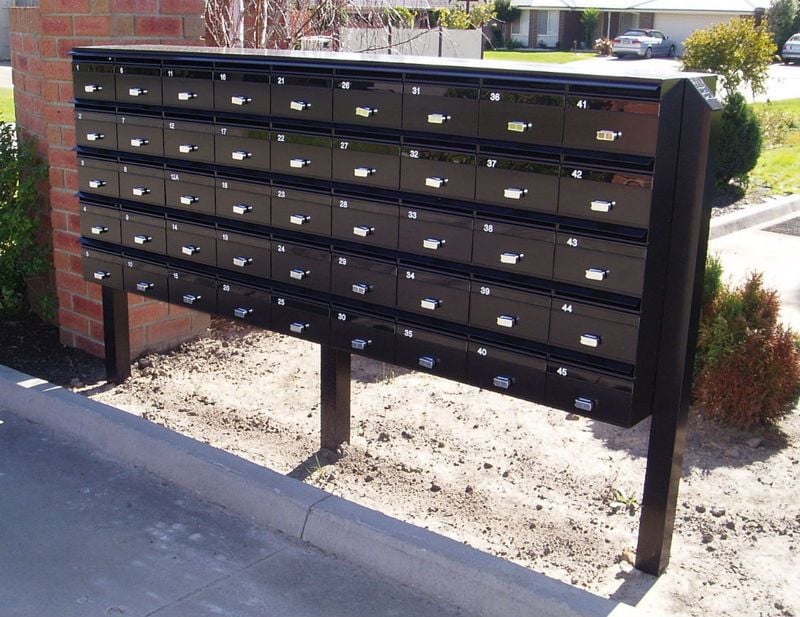 Multi mailbox and letterbox photos