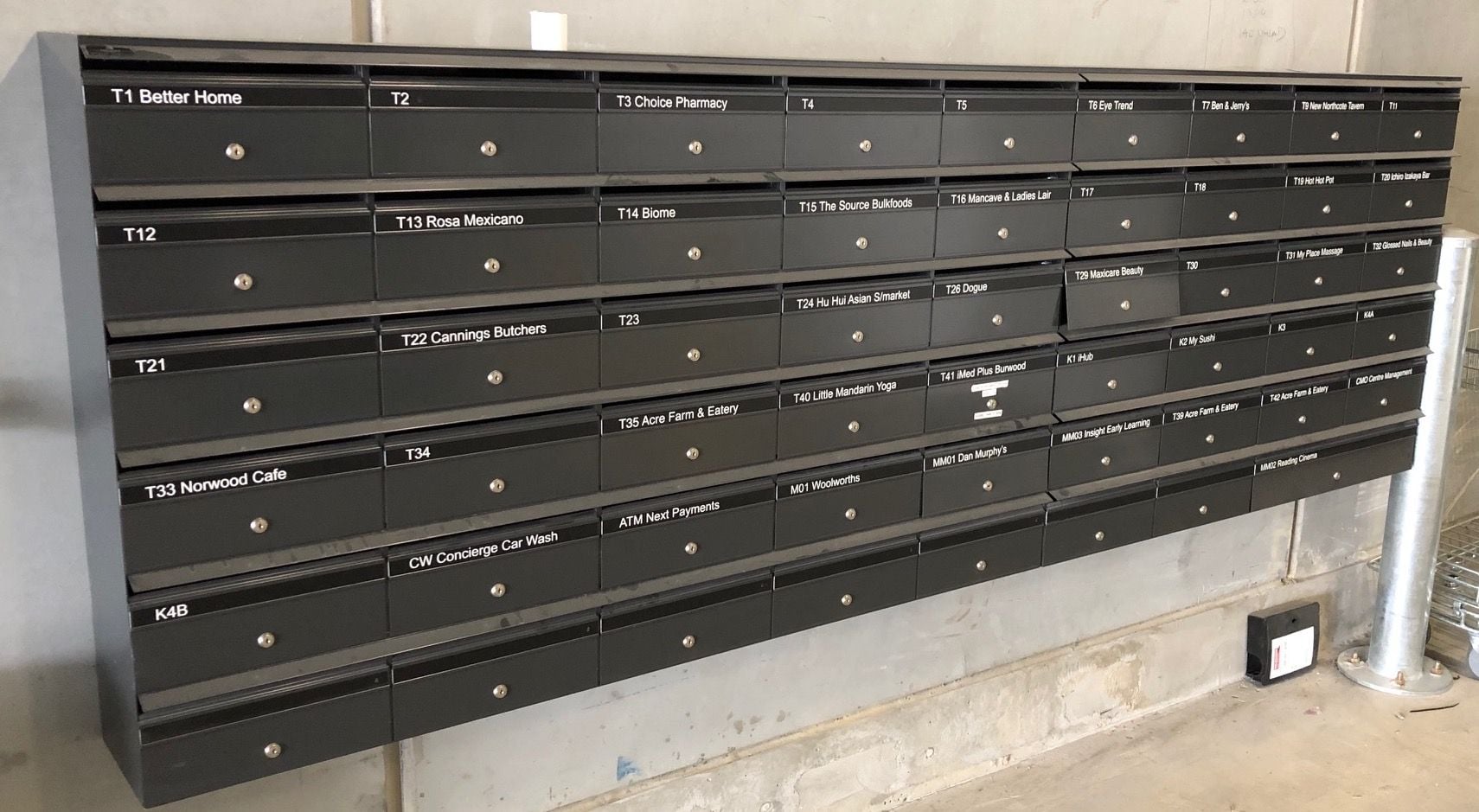 Multi mailbox and letterbox photos