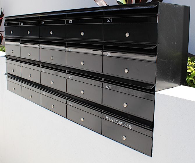 Multi mailbox and letterbox photos