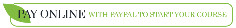 Pay online with Paypal to Start your Course
