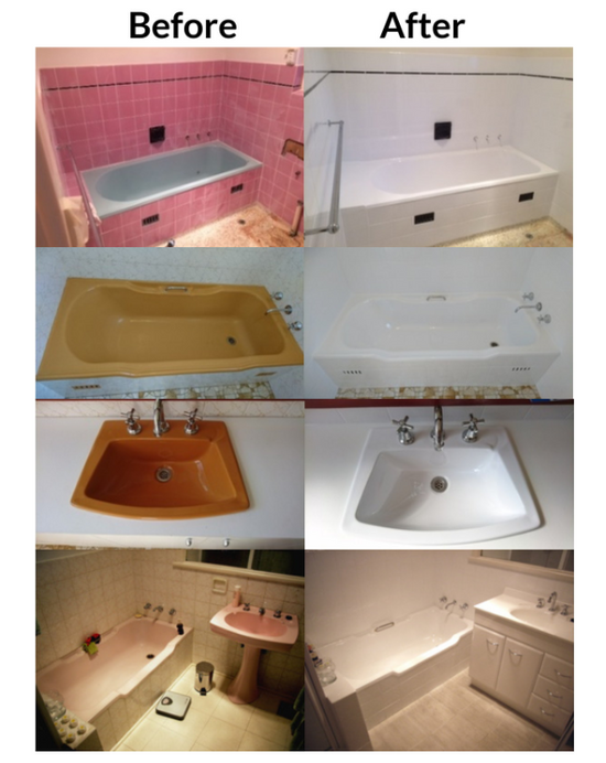 Resurface Bathroom Werx, How Much Does It Cost To Resurface A Bathtub Australia