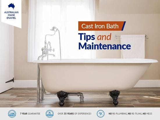 Cast Iron Baths Benefits Maintenance, How Much Does It Cost To Repair A Bathtub