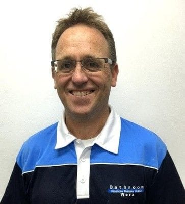 Andrew Joynt, bathroom renovation technician in Melbourne 安德鲁Joynt,在墨尔本卫浴装修技师