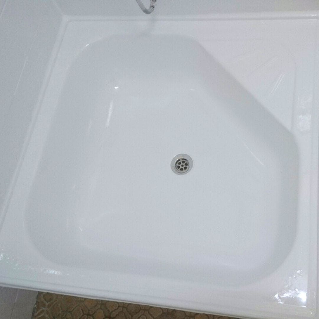 Bath after resurfacing