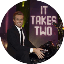 Host of 'It Takes Two' series 3