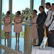 InterContinental Sanctuary Cove Chapel wedding and combined babynaming