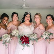 Mary-Beth bridal squad at Coolibah Downs