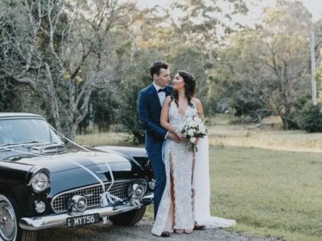 Thunderbird wedding car