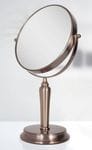 5X Magnifying Mirror in Rose Gold Finish