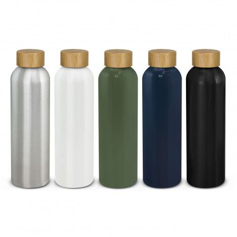 Eden Aluminium Bottle Bamboo Lid Eden Aluminium Bottle Bamboo Lid