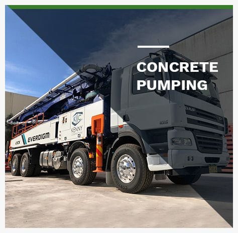 Concrete Pumping NSW & QLD | Kenny Constructions