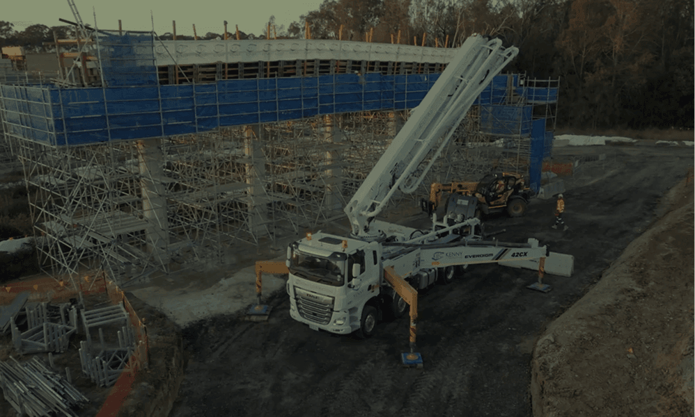 Concrete pumping