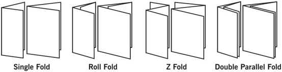 Brochure folding