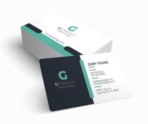 Business Cards Round Corners