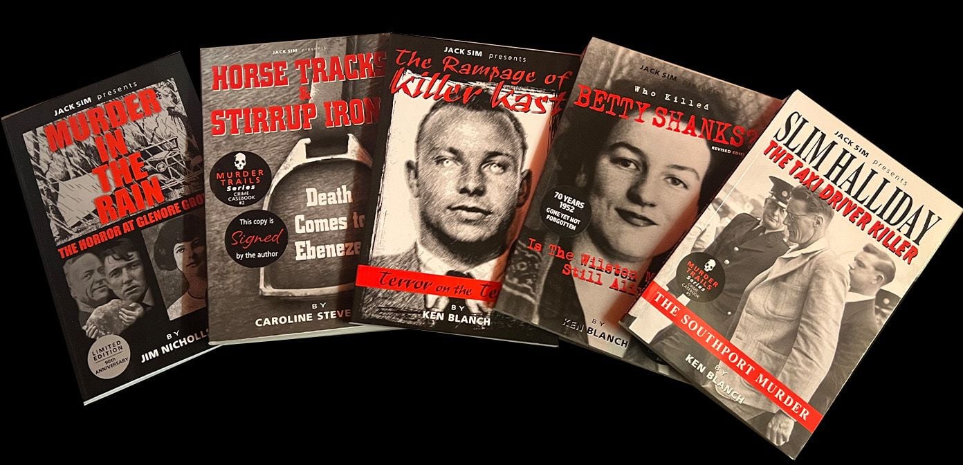 BOOK BUNDLE -  CRIME CASEBOOKS #1-5 - 5 BOOKS