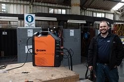 Kemppi welding equipment and Southern Cross Supplies Rep