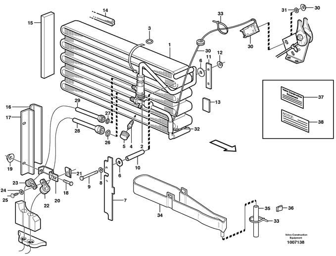 Evaporator Parts - L70E