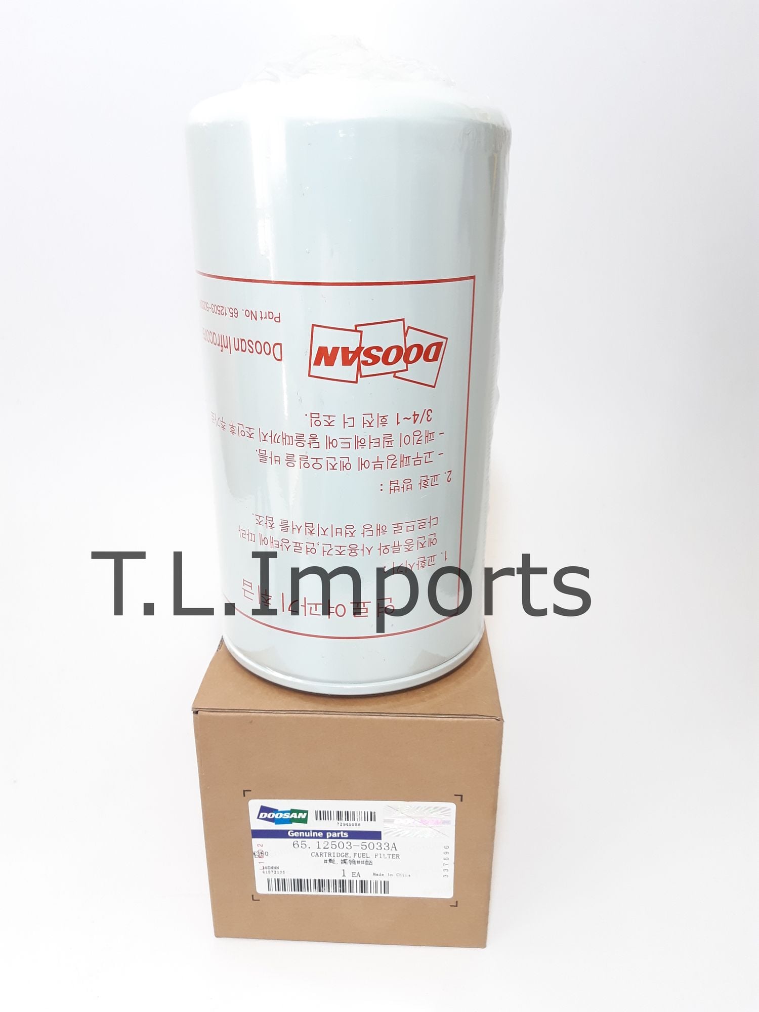 Doosan Cartridge, Fuel Filter - DX520LC