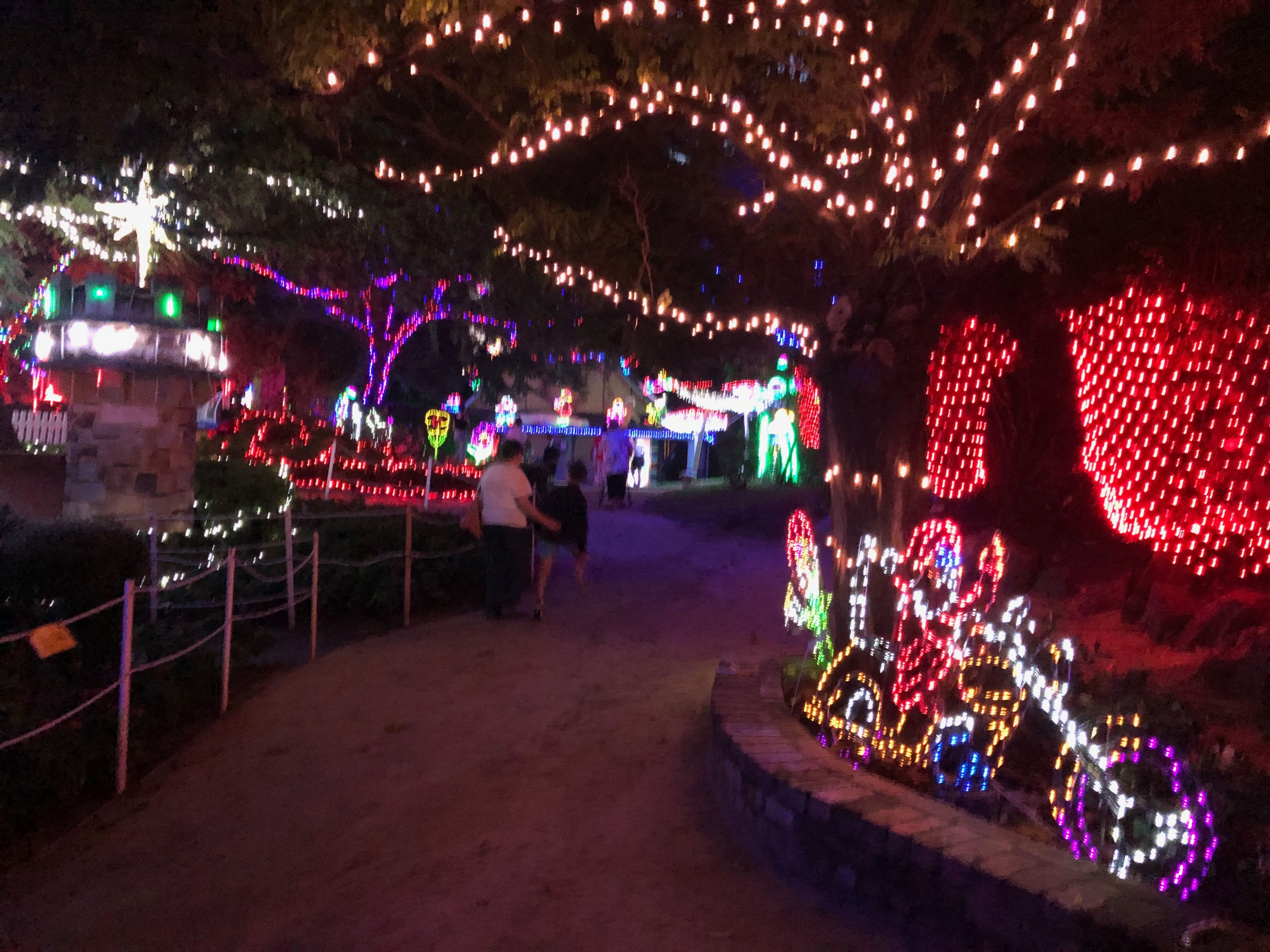 Hunter Valley Gardens Christmas Lights 2018-2019 Public Day Night Tour