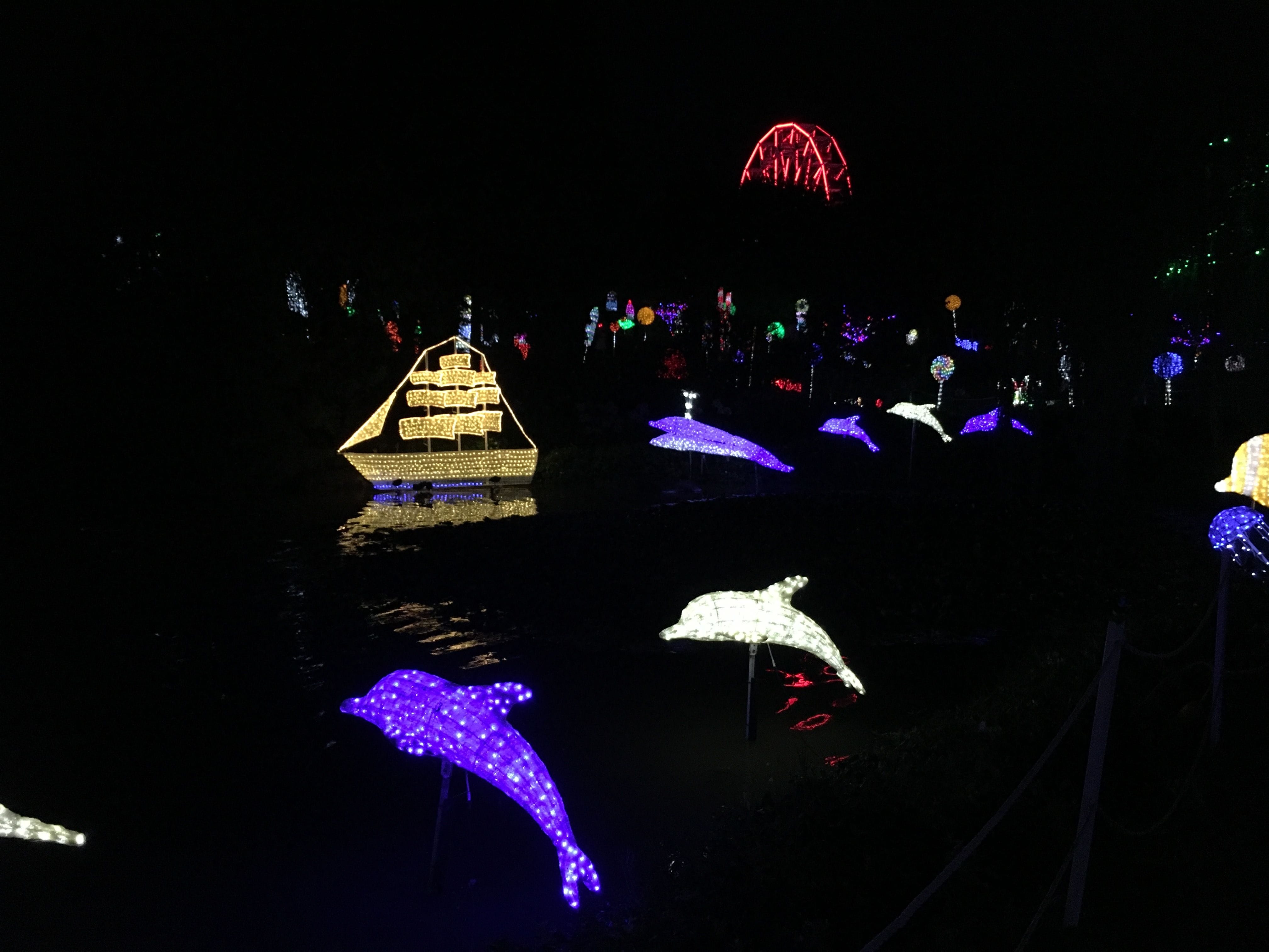 Hunter Valley Gardens Christmas Lights 2018-2019 Public Day Night Tour Image -5c149f631008a
