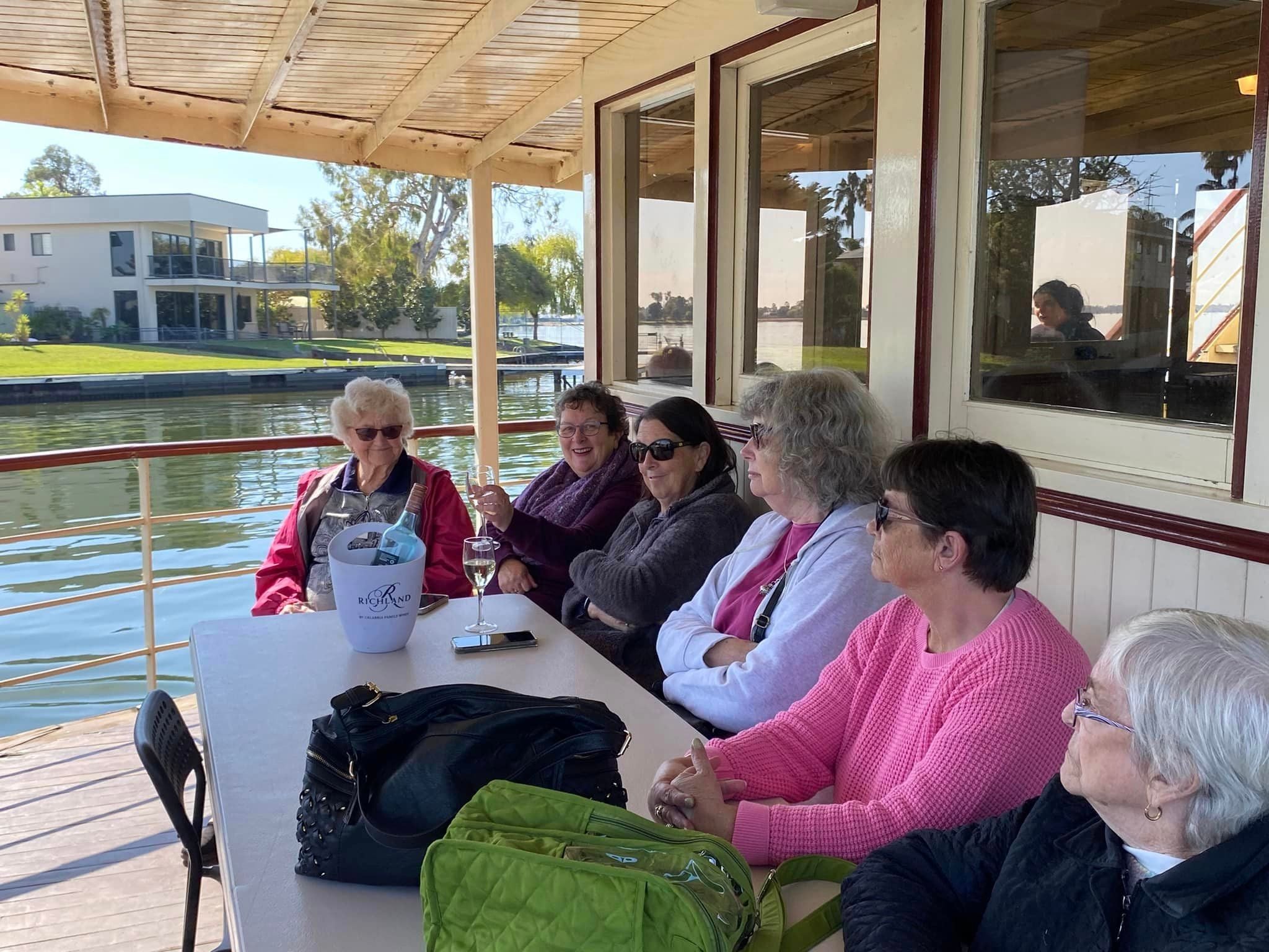 Yarrawonga - Lunch on board the Cumberoona Yarrawonga - Lunch on board the Cumberoona